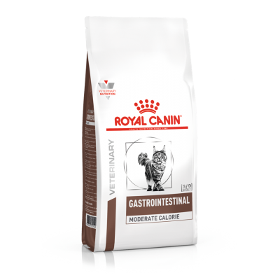 Royal Canin Gastrointestinal Moderate Calorie корм НИЗКОКАЛОРИЙНЫЙ для кошек при нарушении Пищеварения